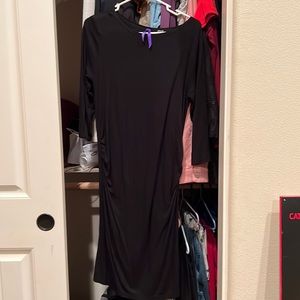Black, séraphine maternity dress